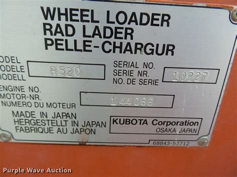 kubota skid steer engine codes|kubota tractor serial number decoder.